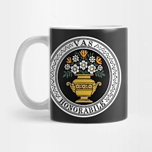 Vas Honorabile (color) - black bkg Mug